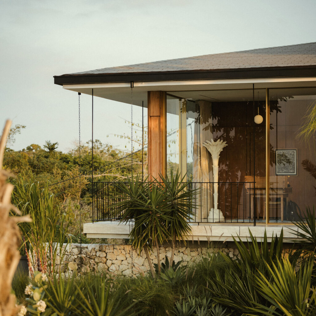 Contemporary private residence in Hong Kong designed with refined architecture and framed harbour views within a dense urban environment