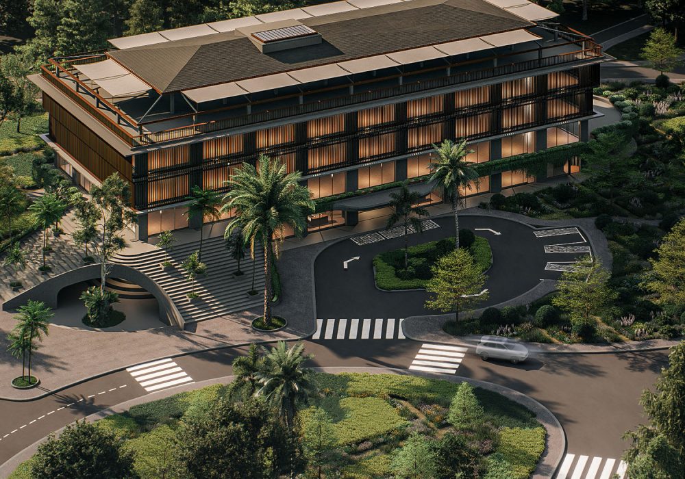 modern architect bali